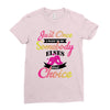 just once i want to be somebody elses fi̇rst choice Ladies Fitted T-Shirt