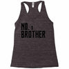 number one brother Racerback Tank