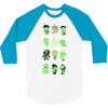 Funny Cthulhu T Shirts 3/4 Sleeve Shirt