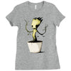 baby groot Ladies Fitted T-Shirt