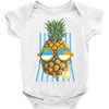 pineapple sunbathe Baby Onesie