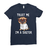 trust me i'm a dogtor Ladies Fitted T-Shirt