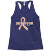 Survivor Of Uterine Cancer Racerback Tank