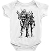 cable and deadpool Baby Bodysuit