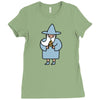 wizard pizza Ladies Fitted T-Shirt