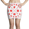 fornite victory royale red Mini Skirts