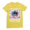 Veteran Don't Thank Me Thank My Brothers &amp; Sister Ladies Fitted T-Shirt