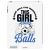 Some Girls Love Diamonds This Girl Loves Balls iPad 3 and 4 Case