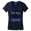 So There's This Boy Who Will Always Have A Piece Of My Heart He Calls Women's V-Neck T-Shirt