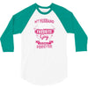 My Husband Is Totally My Most Favorite Guy 3/4 Sleeve Shirt