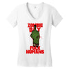 zombie day Women's V-Neck T-Shirt