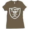 al davis rip Ladies Fitted T-Shirt