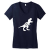 Mommysaurus Women's V-Neck T-Shirt