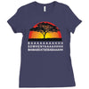 lion chant t   funny  lions joke king savannah africa retro big cat Ladies Fitted T-Shirt