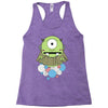 one eyes monster Racerback Tank