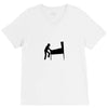 funny caution pinball wiz square V-Neck Tee