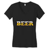 beer Women's V-Neck T-Shirt