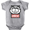 obese (collab with jay hai) Baby Onesie