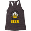 my other coffee is craft beer Racerback Tank