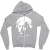 albert einstein Zipper Hoodie
