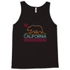 neon sign california republic flag bear Tank Top