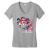 literature monkey Women's V-Neck T-Shirt