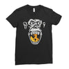 angry monkey jaune sure Ladies Fitted T-Shirt