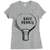 save ferrıs Ladies Fitted T-Shirt