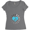 Loading Baby Boy Women's Triblend Scoop T-shirt