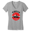 Tokyo City Women's V-Neck T-Shirt