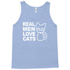 real men love cats Tank Top