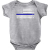 Vintage American Flag Baby Onesie