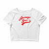 mens dodgeball average joe's joes Crop Top