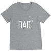 dad of 3 V-Neck Tee