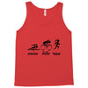 swim bike and run Tank Top