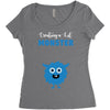 Creating A Lil Monster Baby Boy Women's Triblend Scoop T-shirt