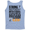Strong Independent Motivated Leo Tank Top