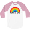 Peace &amp; Love 3/4 Sleeve Shirt