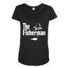 the fisherman Maternity Scoop Neck T-shirt