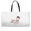 Cute Baby Painter's Mom Love Weekender Totes