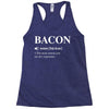 Bacon Noun Racerback Tank