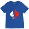 sexy poker V-Neck Tee