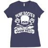 punk rocker from hell Ladies Fitted T-Shirt