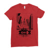 akira motorcycle Ladies Fitted T-Shirt