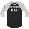 awesome dad 3/4 Sleeve Shirt