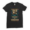The Best Kind of Dad Raises a Caregiver Yes, She Bought Me This Shirt Ladies Fitted T-Shirt