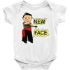 new face Baby Onesie