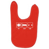 v1 eat sleep code Baby Bibs