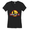 hawkins lab parody Women's V-Neck T-Shirt