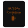Grandpa Powered by coffee Mousepad